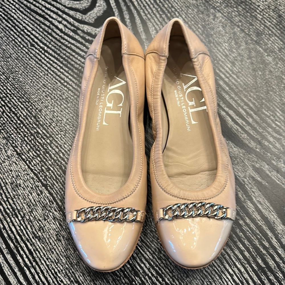 Nude AGL ballet flats